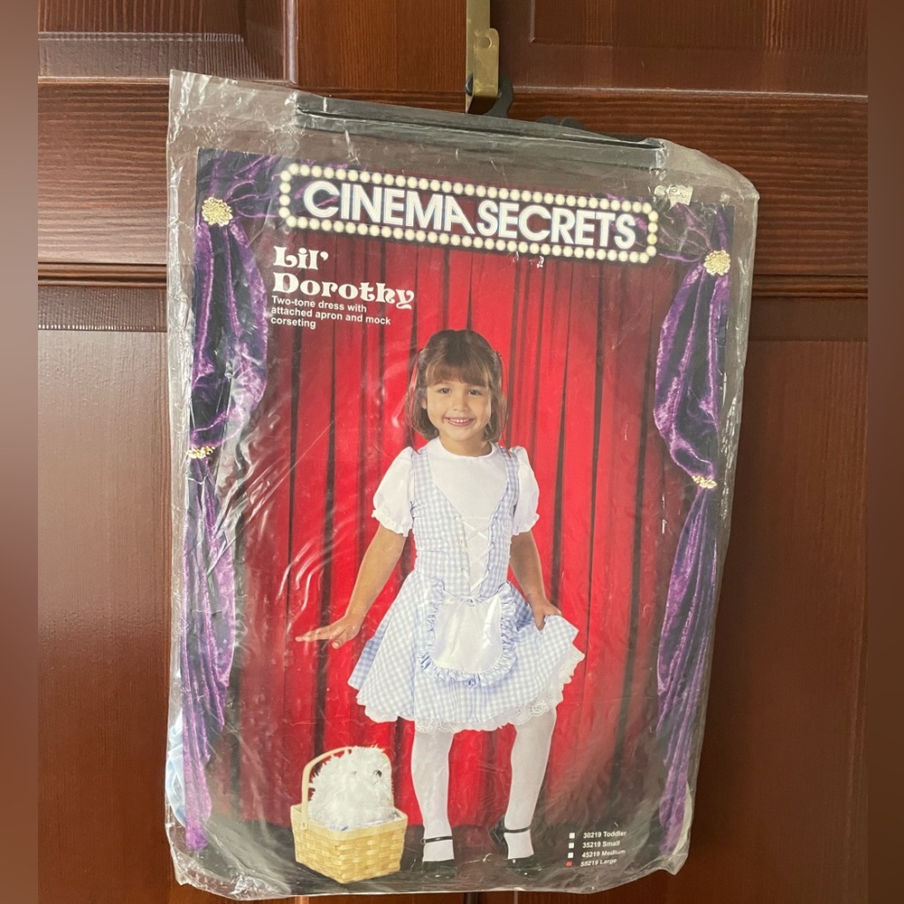 Lil' Dorothy Costume Girls L 8-10 Wizard of Oz Halloween